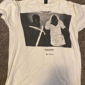 This shirt was too small for me and I never worn it